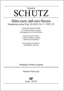 Hütet euch, dass eure Herzen, SWV 351 (Score)