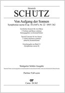 Von Aufgang der Sonnen, SWV 362 (Score)