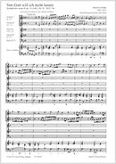 Von Gott will ich nicht lassen, SWV 366 (Score)