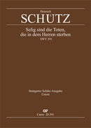 Selig sind die Toten, SWV 391 (Score)