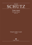 Vater unser, der du bist im Himmel, SWV 411 (Score)