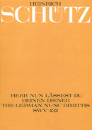 Herr, nun lässest du deinen Diener, SWV 432 (Score)