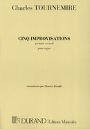 Cinq Improvisations: Premier Recueil = 5 Improvisations, vol. 1