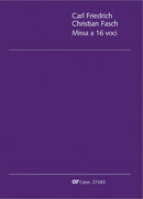 Missa a 16 voci (Score)