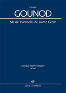 Messe solennelle de sainte Cécile, CG 56(ヴォーカル・スコア)