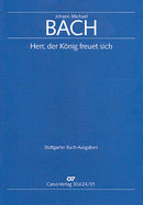 Herr, der König freuet sich (Score)
