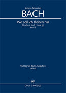 Wo soll ich fliehen hin, BWV 5(ヴォーカル・スコア)