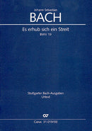 Es erhub sich ein Streit, BWV 19(ヴォーカル・スコア)