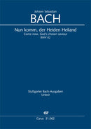 Nun komm, der Heiden Heiland, BWV 62 (Score)