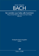 Sie werden aus Saba alle kommen, BWV 65 (Score)