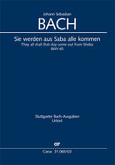Sie werden aus Saba alle kommen, BWV 65(ヴォーカル・スコア)