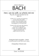 Herr, wie du willt, so schicks mit mir, BWV 73(合唱楽譜)