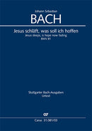 Jesus schläft, was soll ich hoffen, BWV 81(ヴォーカル・スコア)