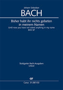 Bisher habt ihr nichts gebeten in meinem Namen, BWV 87(ヴォーカル・スコア)