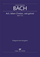 Ach, lieben Christen, seid getrost, BWV 114(ヴォーカル・スコア)