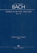 Gelobet sei der Herr, mein Gott, BWV 129(ヴォーカル・スコア)