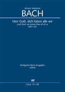 Herr Gott, dich loben alle wir, BWV 130 (Score)