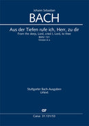 Aus der Tiefen rufe ich, Herr, zu dir, BWV 131 (A minor版)(ヴォーカル・スコア)