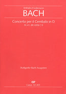Concerto per il Cembalo in D, BR-WFB C 9 (Score)