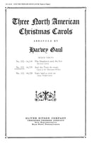 Three North American Christmas Carols