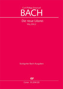 Die neue Litanei 2, BR-CPEB H 53.2/2 (Wq 204, 2) (Score)