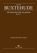 All solch dein Güt' wir preisen, BuxWV 3 (Score)