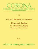 Konzert F-Dur TWV 52:F1 (score)