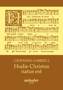 Hodie Christus natus est (score)