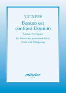 Bonum est confiteri Domino (score)