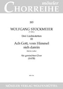 Drei Liedmotetten Wk 272