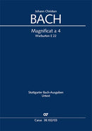 Magnificat a 4, Warb E 22(ヴォーカル・スコア)