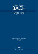 Credo breve, Warb CW E 5 (Score)