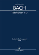 Concerto per il Flauto traverso in D / Flötenkonzert in D, Warb C 79 (Score)