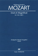 Dixit et Magnificat, KV 193(ヴォーカル・スコア)