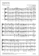 Trauergesang, MWV F 31 (Fassung des Erstdrucks)