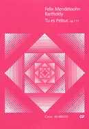 Tu es Petrus, MWV A 4(ヴォーカル・スコア)