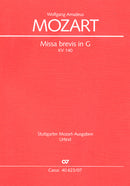 Missa brevis in G, KV 140 (235d)(ポケットスコア)