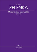 Missa Gratias agimus tibi, ZWV 13 (Score)