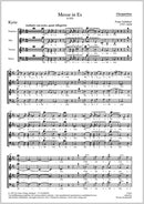 Messe in Es, D 950(合唱楽譜)