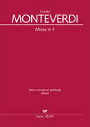 Missa in F. Selva morale et spirituale (Score)