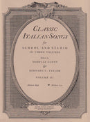 Classic Italian Songs, Vol. 3 (Medium Low Voice)