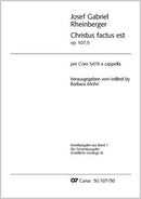 Christus factus est (Christus ward für uns gehorsam), op. 107, 5