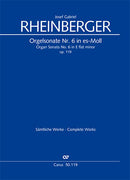 Orgelsonate Nr. 6 in es, op. 119