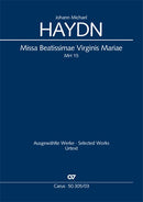 Missa Beatissimae Virginis Mariae, MH 15(ヴォーカル・スコア)