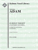 O Holy Night (Cantique de Noel) orchestration for high voice in Eb(スコア)
