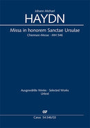 Missa in honorem Sanctae Ursulae, MH 546(ヴォーカル・スコア)