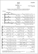 Saul, HWV 53(合唱楽譜)