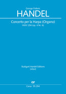 Concerto per la Harpa (Organo) in B, HWV 294 (op. 4, Nr. 6) (Score)