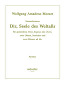 Dir, Seele des Weltalls KV 468a (score)