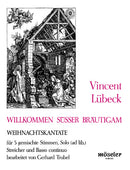 Willkommen, süsser Bräutigam(混声合唱) (score)